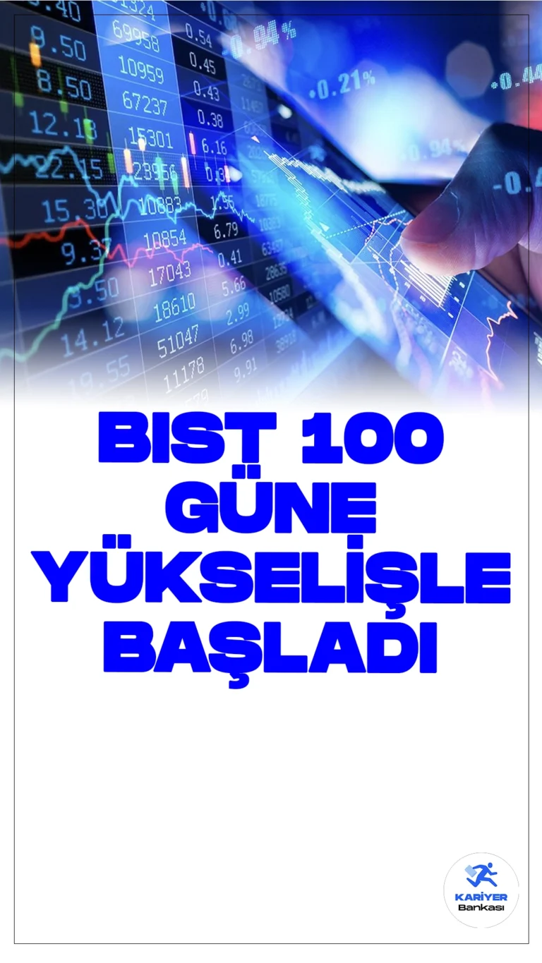BIST Güne Yükselişle Başladı.BIST 100 endeksi, güne yüzde 0,57 yükselişle 9.976,68 puandan başladı.Bankacılık ve Holding Endeksleri: Bankacılık endeksi yüzde 0,57, holding endeksi ise yüzde 0,52 değer kazandı.Menkul kıymet yatırım ortaklığı endeksi yüzde 2,26 ile en fazla kazandıran sektör olurken, spor endeksi yüzde 0,43 ile tek gerileyen sektör oldu.