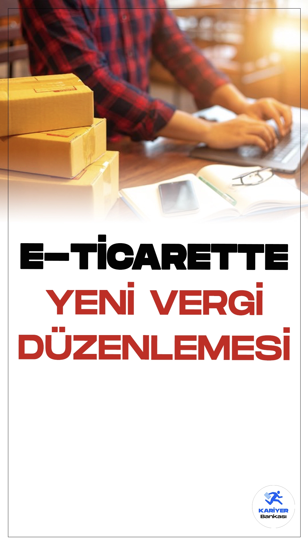 E-Ticarette Yeni Vergi Düzenlemesi: Yurt Dışından Gelen Ürünlere Vergi Oranları Artırıldı.E-ticarette yurt dışından gelen ürünler için yapılan vergi düzenlemesi kapsamında, 30 euroyu aşmayan eşya ve 1500 euroyu aşmayan ilaç cinsi ürünler için yeni vergi oranları belirlendi. AB ülkelerinden gelen ürünler için yüzde 30, diğer ülkelerden gelen ürünler için yüzde 60 vergi uygulanacak.