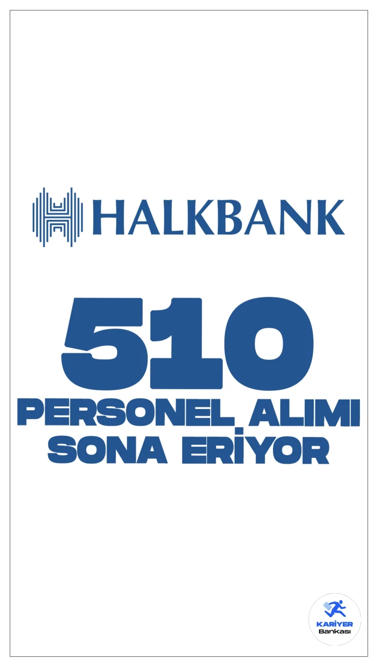 Halkbank 510 Personel Alımı Başvuruları Sona Eriyor.Halkbank'a müfettiş yardımcısı, iç kontrolör yardımcısı, uzman yardımcısı ve servis görevlisi ünvanlarında personel alımı yapılacak. Başvurular bugün sona eriyor.Başvuru yapacak adayların belirtilen şartları taşıması gerekmektedir.