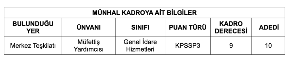 dib memur alımı