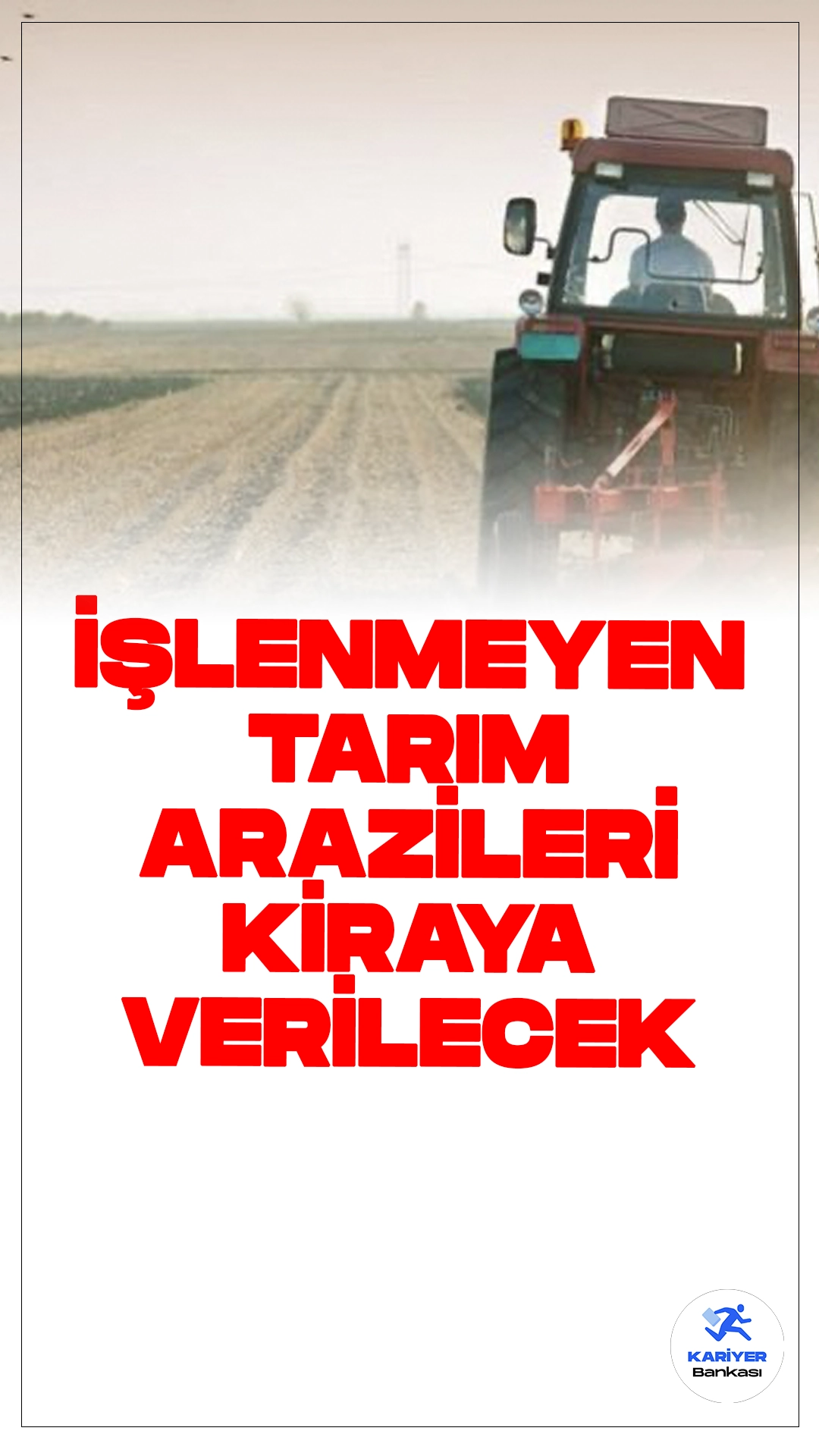 Tarım Arazileri Kiralanarak Üretime Kazandırılacak.Tarım ve Orman Bakanlığı, işlenmeyen tarım arazilerini kiraya vererek üretimi artırmayı hedefliyor. Resmi Gazete'de yayımlanan yönetmelikle bu araziler, tarımsal amaçlı olarak sezonluk kiraya verilecek.