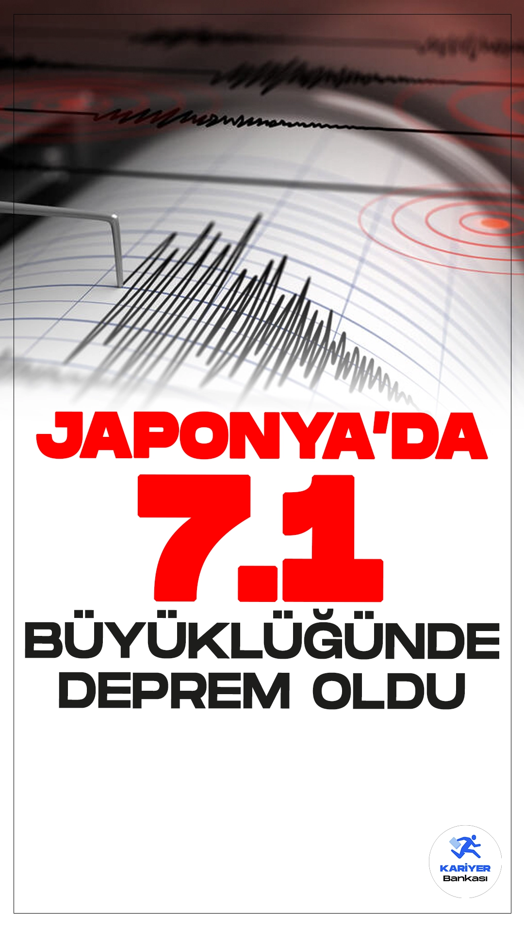 Japonya'da 7,1 Büyüklüğünde Deprem: Tsunami Uyarısı Yapıldı.Japonya'nın güneybatısındaki Miyazaki eyaleti açıklarında 7,1 büyüklüğünde deprem meydana geldi, tsunami uyarısı yapıldı.