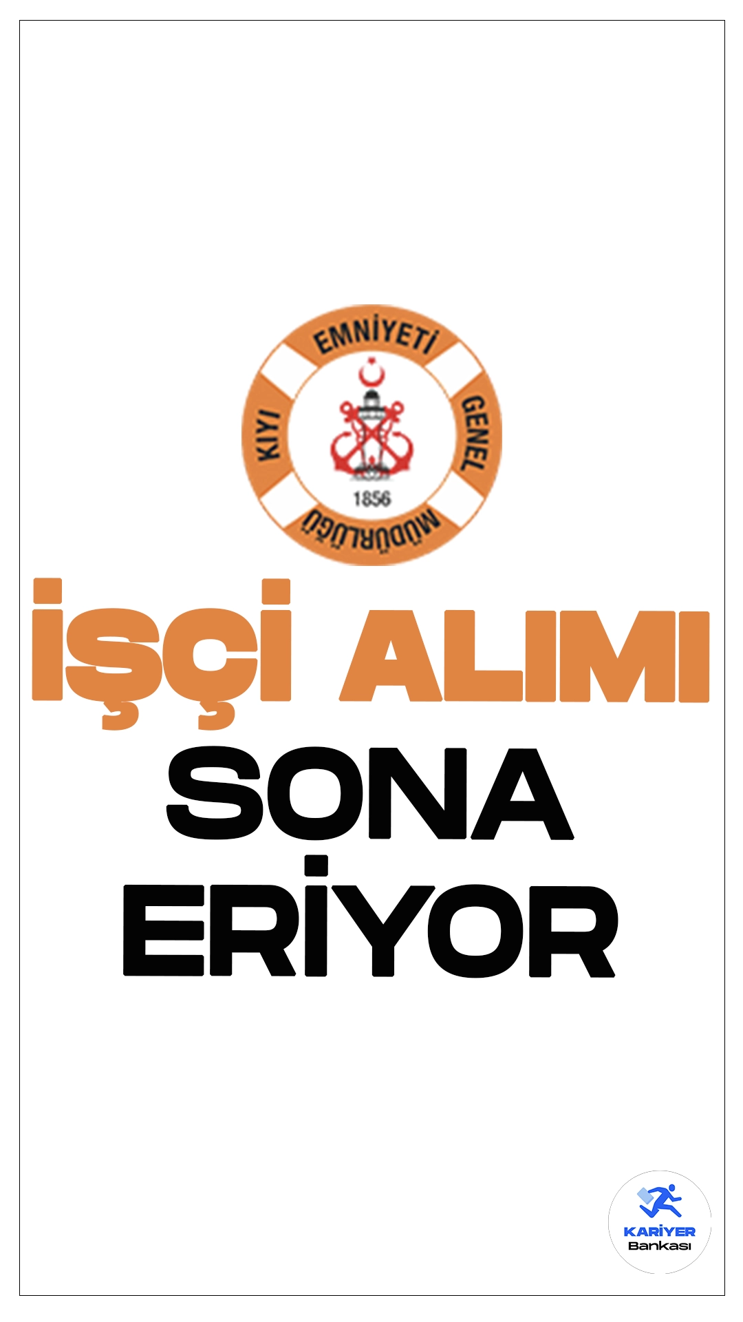 Kıyı Emniyeti İşçi Alımı Sona Eriyor.İlgili alım duyurusuna göre, Kıyı Emniyeti Genel Müdürlüğü, daimi işçi başvuruların bugün(23 Ağustos) sona erecek.Başvurular, Türkiye İş Kurumu (İŞKUR) üzerinden gerçekleştirilecek. Başvuru yapacak adayların belirtilen şartları dikkatle incelemesi gerekmektedir.