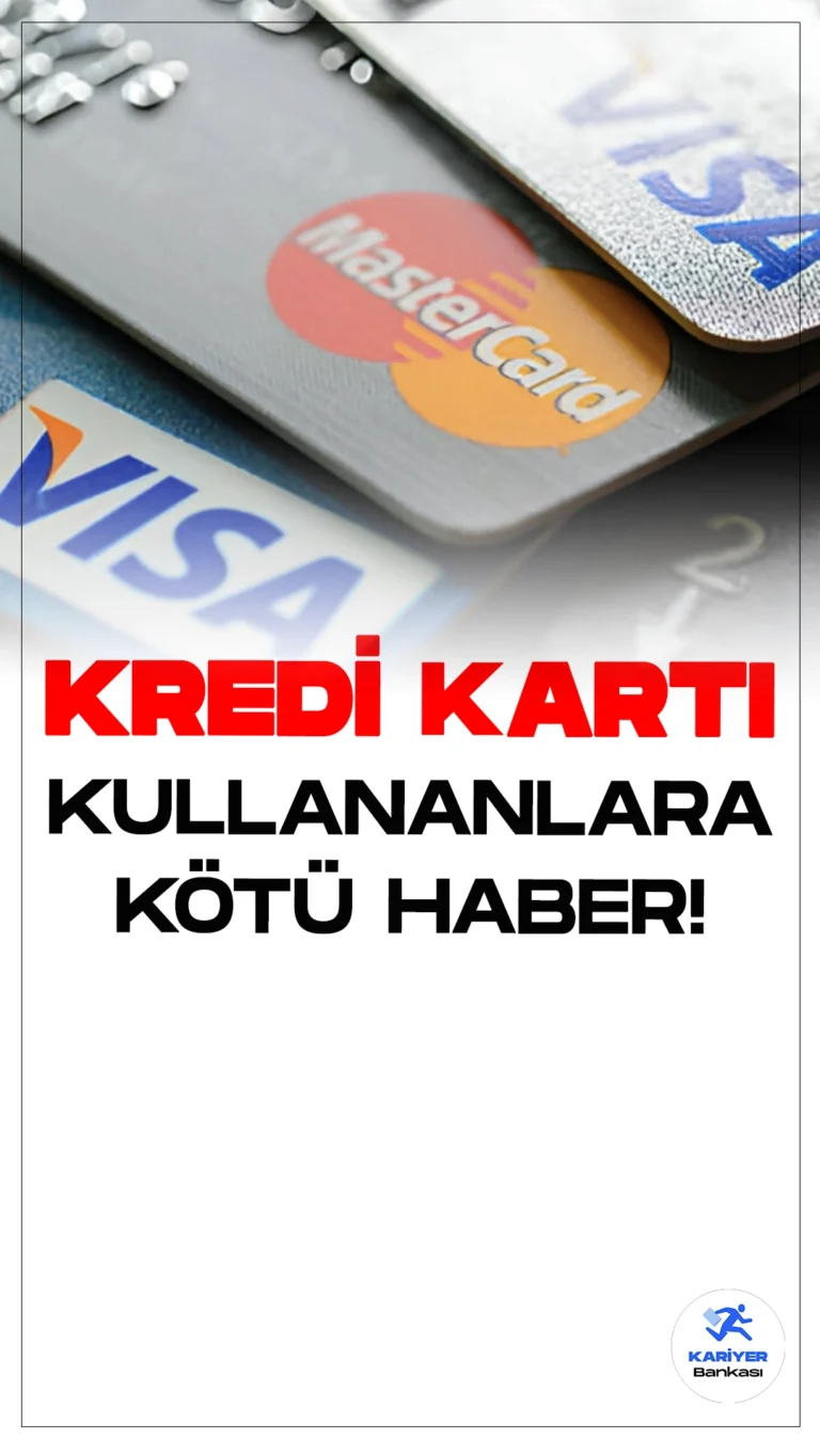 Kredi Kartı Kullanıcılarına Kötü Haber! Yeni Kısıtlama Geldi.Türkiye Cumhuriyet Merkez Bankası (TCMB) ve Bankacılık Düzenleme ve Denetleme Kurumu (BDDK) tarafından getirilen yeni düzenlemeler, kredi kartı sahipleri için önemli kısıtlamalar getiriyor. Kredi kartı nakit avansları artık yalnızca 3 ay vadeyle ve kart limitinin %25'i kadar çekilebilecek. Bu değişiklikler, kredi kartı kullanıcılarının finansal stratejilerini köklü bir şekilde etkileyebilir.