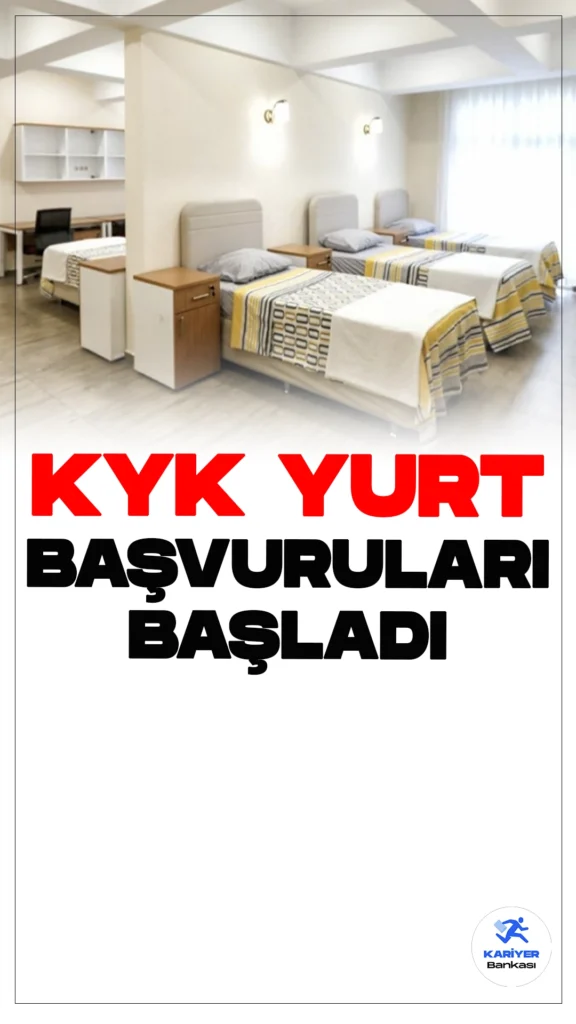 Bakan Duyurdu! KYK Yurt Başvuruları Başladı. Gençlik ve Spor Bakanı Osman Aşkın Bak, sosyal medya hesabı üzerinden KYK yurt başvurularının başladığını duyurdu.