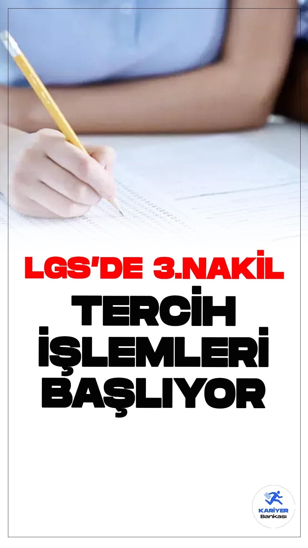LGS'de 3. Nakil Tercih İşlemleri Yarın Başlıyor.Liselere Geçiş Sistemi (LGS) kapsamında yerleştirmeye esas üçüncü nakil tercihleri yarın başlayacak ve 14 Ağustos'a kadar sürecek.