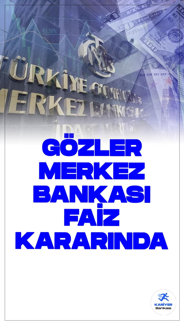 Yurt İçi Piyasalar TCMB'nin Faiz Kararına Odaklandı.Türkiye Cumhuriyet Merkez Bankası (TCMB), 20 Ağustos Salı günü gerçekleştireceği Para Politikası Kurulu (PPK) toplantısında faiz kararını açıklayacak. Bir önceki toplantıda yüzde 50 seviyesinde sabit tutulan politika faizi, bu toplantıda da merakla bekleniyor.
