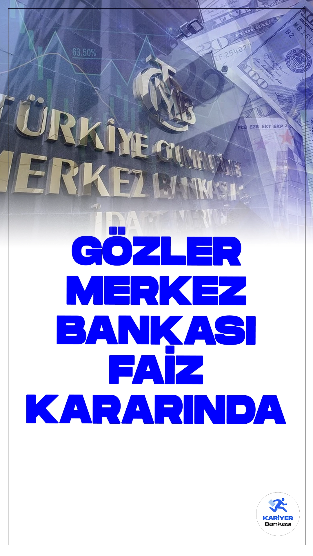 Yurt İçi Piyasalar TCMB'nin Faiz Kararına Odaklandı.Türkiye Cumhuriyet Merkez Bankası (TCMB), 20 Ağustos Salı günü gerçekleştireceği Para Politikası Kurulu (PPK) toplantısında faiz kararını açıklayacak. Bir önceki toplantıda yüzde 50 seviyesinde sabit tutulan politika faizi, bu toplantıda da merakla bekleniyor.