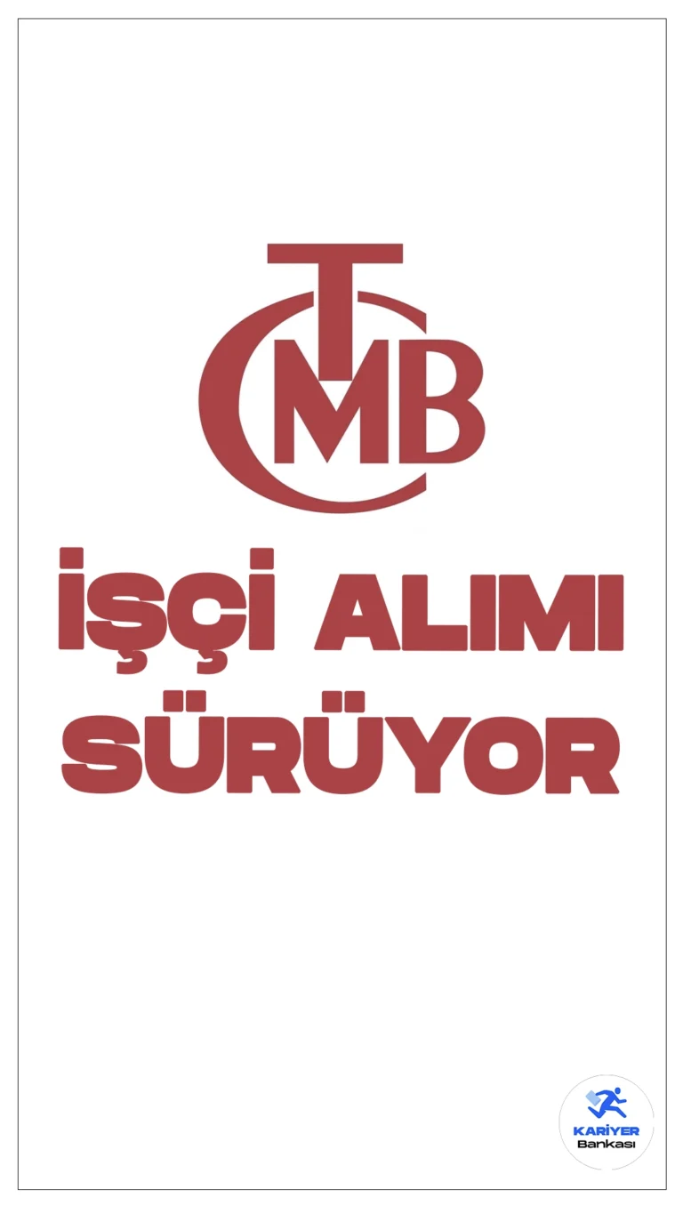 Türkiye Cumhuriyet Merkez Bankası (TCMB) 11 İşçi Alımı için Başvurular Devam Ediyor.Türkiye İş Kurumu (İŞKUR) kurum dışı kamu işçi alımı sayfasından yayımlanan duyuruya göre, Merkez Bankası Naim Talu Eğitim Seminer ve Dinlenme Tesisine Garson, Şoför, Teknisyen, Çamaşırhane Personeli, Garson, Temizlik Personeli, Gıda Destek ünvanlarında işçi alımı yapılacak.İşte şartlar ve başvuru bilgileri..