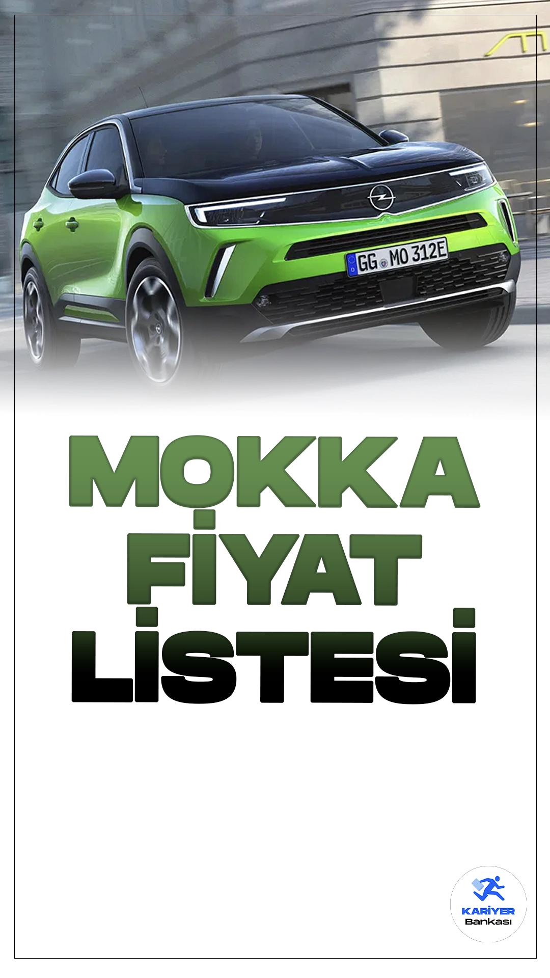 Opel Mokka Ağustos 2024 Fiyat Listesi Yayımlandı.Opel'in kompakt SUV segmentindeki iddialı modeli Mokka, modern tasarımı ve yenilikçi teknolojileriyle dikkat çekiyor. Şehir içi kullanımda pratiklik ve estetik arayanlar için ideal bir seçenek sunan Mokka, aynı zamanda çevre dostu motor seçenekleriyle de öne çıkıyor. Benzinli ve dizel motor alternatiflerinin yanı sıra tamamen elektrikli Mokka-e modeli, sıfır emisyon hedefleyen sürücülere hitap ediyor.