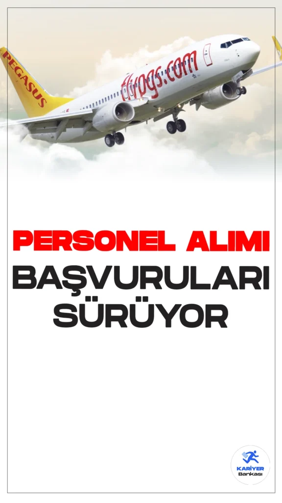 Pegasus Personel Alımı Başvuruları Sürüyor.Pegasus Havayolları, farklı pozisyonlarda istihdam edilmek üzere personel alımı yapacağını duyurdu. Başvurular internet üzerinden alınmaya başlandı. Yazımızda, bu ilanların başvuru bilgilerine ve açık kadrolara yer verdik.