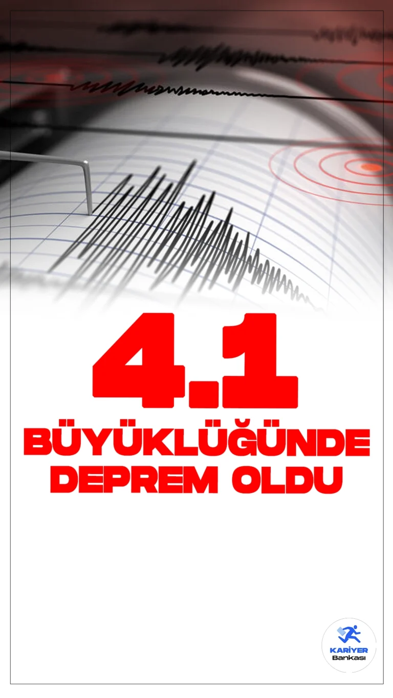 Sivas'ta 4.1 Büyülüğünde Deprem Oldu.İçişleri Bakanlığı Afet ve Acil Durum Yönetimi Başkanlığı Deprem Dairesi tarafından yayımlanan verilere göre, Sivas merkez de 4.1 büyüklüğünde deprem meydana geldi.