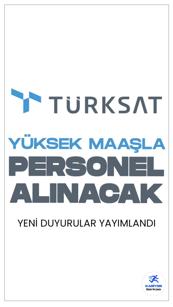 Türksat KPSS'siz Personel Alımı Başvuruları Başladı.İlgili alım duyurusuna göre, Türksat, KPSS şartı aranmaksızın farklı ünvanlarda personel alımı yapacak. Başvuru şartları, yeri ve tüm detaylar Kariyerbankasi.net'in bu haberinde.
