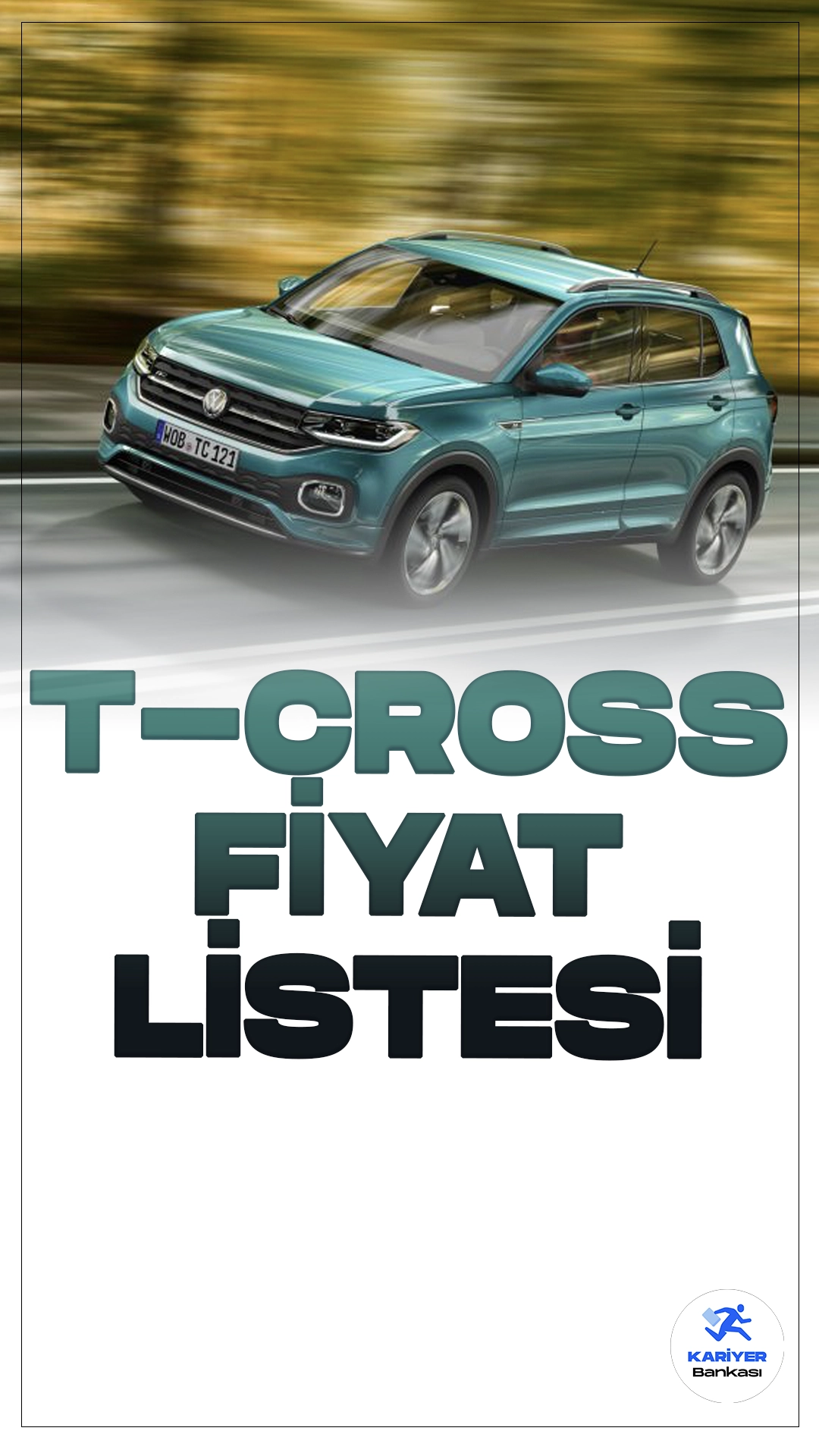 Volkswagen T-Cross Ağustos 2024 Fiyat Listesi Yayımlandı.Volkswagen, şehir hayatını modernize eden ve kompakt bir SUV olan T-Cross’u piyasaya sundu. Şık tasarımı ve fonksiyonel özellikleriyle dikkat çeken bu model, özellikle dinamik şehir yaşamına uyum sağlamak amacıyla tasarlandı. T-Cross, 4.11 metrelik uzunluğu ile kompakt bir yapıya sahip, bu da onu şehir içi park ve manevra kolaylığı açısından ideal kılıyor.