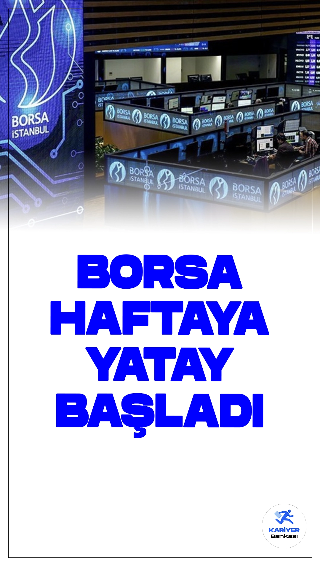Borsa Haftaya Yatay Başlangıç Yaptı: BIST 100 endeksi 9.686,89 puanla açıldı. Bankacılık endeksi hafif değer kaybederken bilişim sektörü yükselişteydi. Gözler TCMB'nin faiz kararında.