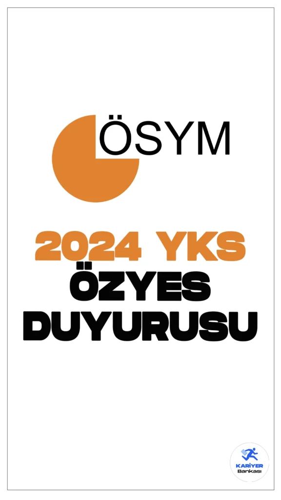 2024 YKS ÖZYES Sınav Sonuçları Açıklandı.ÖSYM sayfasından yayımlanan duyuruda, 2024-2025 eğitim öğretim yılı için yükseköğretim kurumlarının özel yetenek sınavı kapsamında öğrenci alan spor programlarına alınacak öğrencilerin seçimi ve tercihlerine göre yerleştirilebilmeleri amacıyla Başkanlığımızca merkezî olarak yapılan 2024 Özel Yetenek Sınavı’nın (ÖZYES) değerlendirme işlemlerinin tamamlandığı aktarıldı.