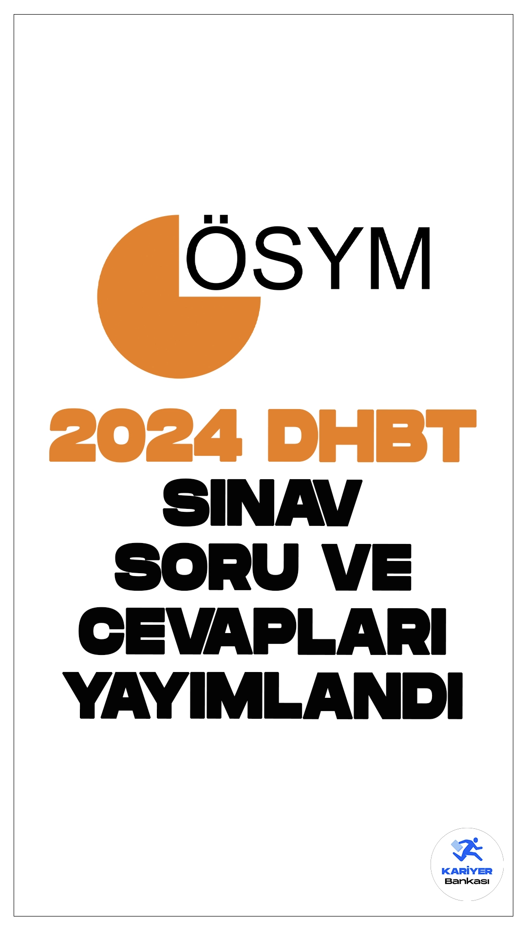 2024 KPSS DHBT Sınavı Soru ve Cevapları Yayımlandı. ÖSYM sayfasından yayımlanan duyuruda, 22 Eylül 2024 tarihinde uygulanan 2024-KPSS Din Hizmetleri Alan Bilgisi Sınavı’nın (DHBT) Temel Soru Kitapçıkları ile Cevap Anahtarlarının (her test için %10) erişime açıldığı aktarıldı.