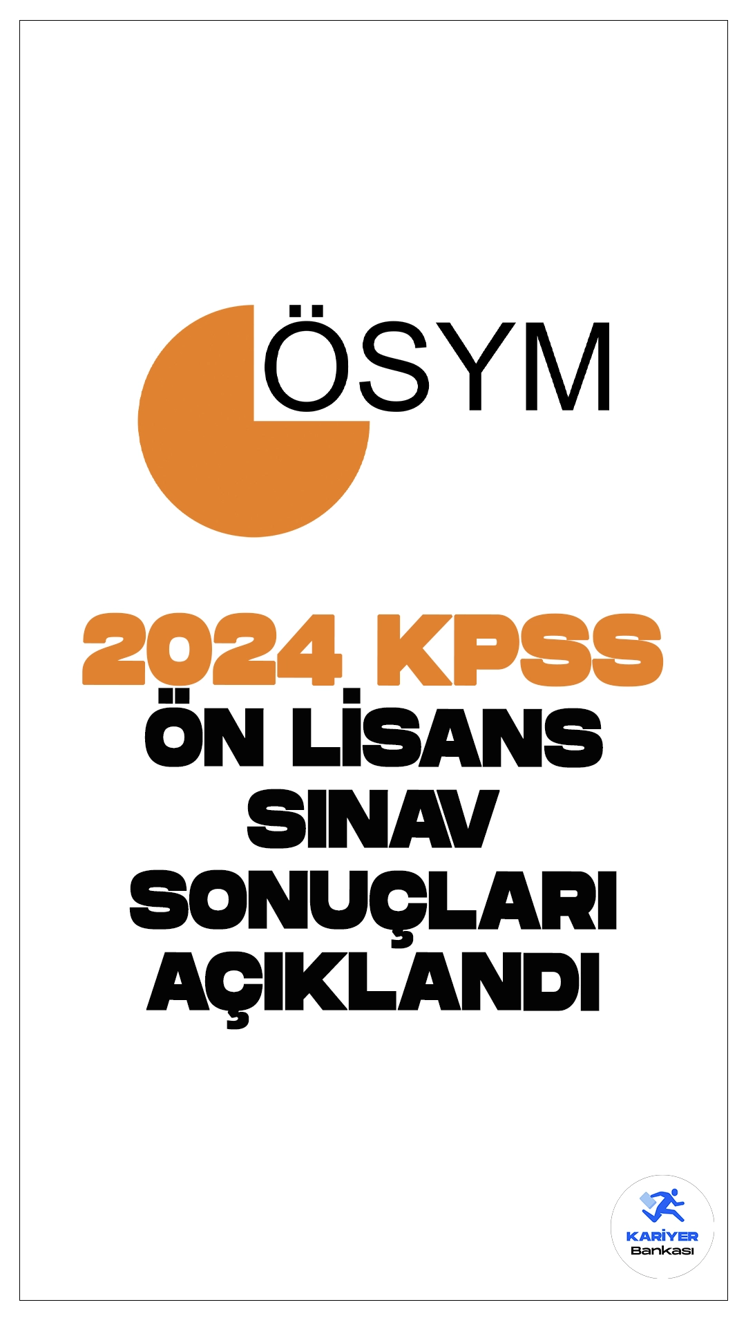 2024 KPSS Ön Lisans Sınav Sonuçları Açıklandı.ÖSYM sayfasından yayımlanan duyuruda,1 Eylül 2024 tarihinde uygulanan 2024-KPSS Ön Lisans Sınavı’nın değerlendirme işlemlerinin tamamlandığı aktarıldı.
