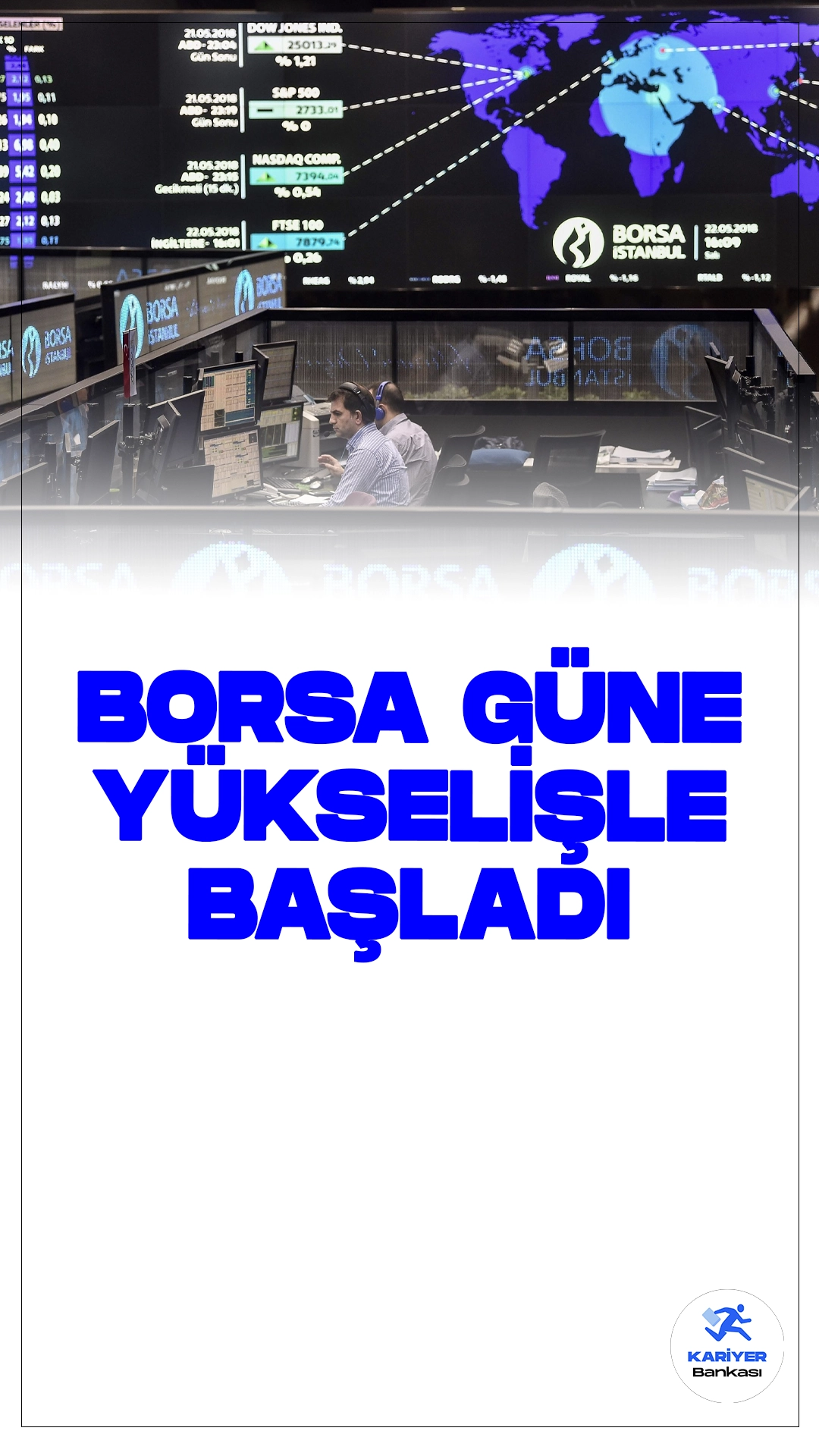 Borsa Güne Yükselişle Başladı: BIST 100 Endeksi Artışta.Borsa İstanbul'da BIST 100 endeksi, güne yüzde 0,24 artışla 9.911,41 puandan başladı. Bankacılık ve holding endeksleri de değer kazanırken, metal ana sanayi en çok yükselen sektör oldu.