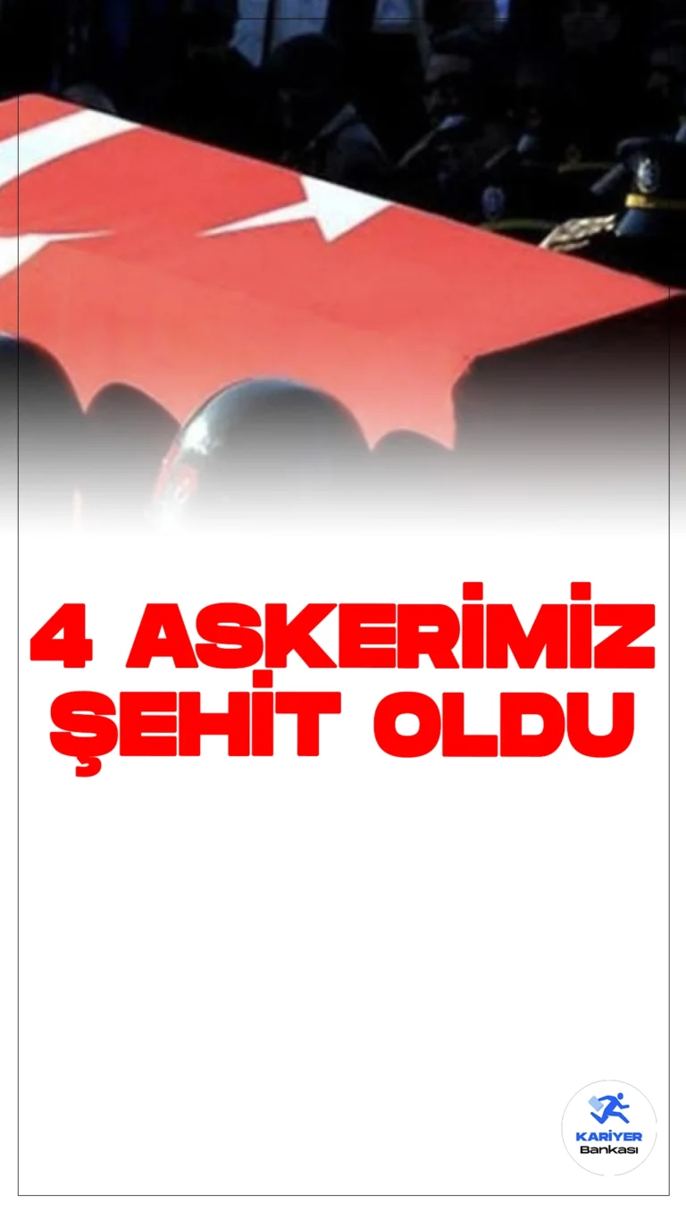 Tunceli'de Araç Kazasında 4 Askerimiz Şehit Oldu.Tunceli'nin Ovacık ilçesinde zırhlı askeri aracın devrilmesi sonucu 4 askerimiz şehit oldu, 1 askerimiz yaralandı.