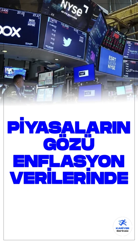 Küresel Piyasaların Gözü Enflasyon Verilerinde.Küresel piyasalarda bu hafta en önemli gündem maddesi ABD'de açıklanacak enflasyon verileri olacak. Yatırımcılar, ABD Merkez Bankası (Fed) yetkililerinin yapacağı açıklamaları yakından takip ederken, enflasyonun seyrine göre faiz indirimlerinin boyutu şekillenecek.