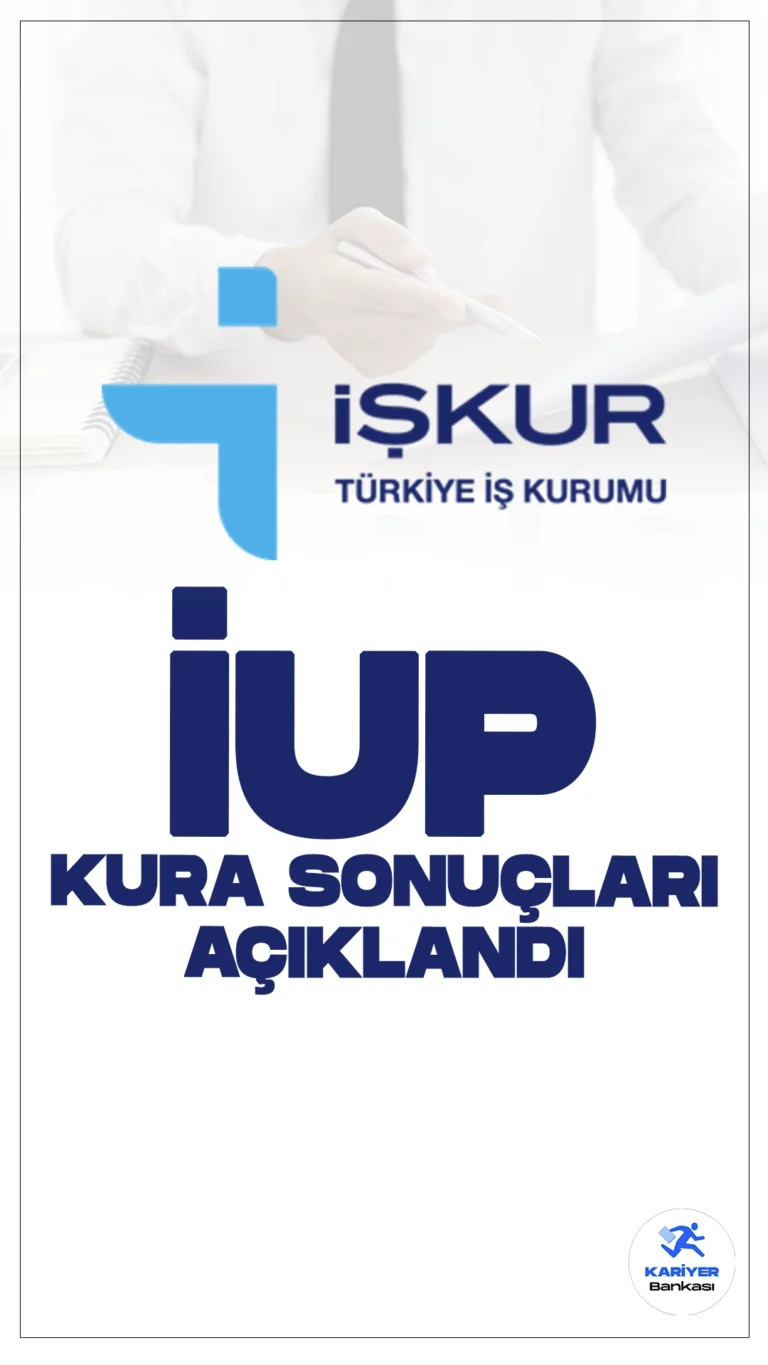 İŞKUR IUP Kapsamında 120 Bin İşçi Alımı Kura Çekimi Sonuçları Açıklandı.İŞKUR tarafından gerçekleştirilen İşgücü Uyum Programı (IUP) kapsamında 120 bin işçi alımı için kura çekimi sonuçları açıklandı. Kura sonucunda kazanan adaylar, belirtilen evrakları teslim ederek işbaşı yapabilecekler.