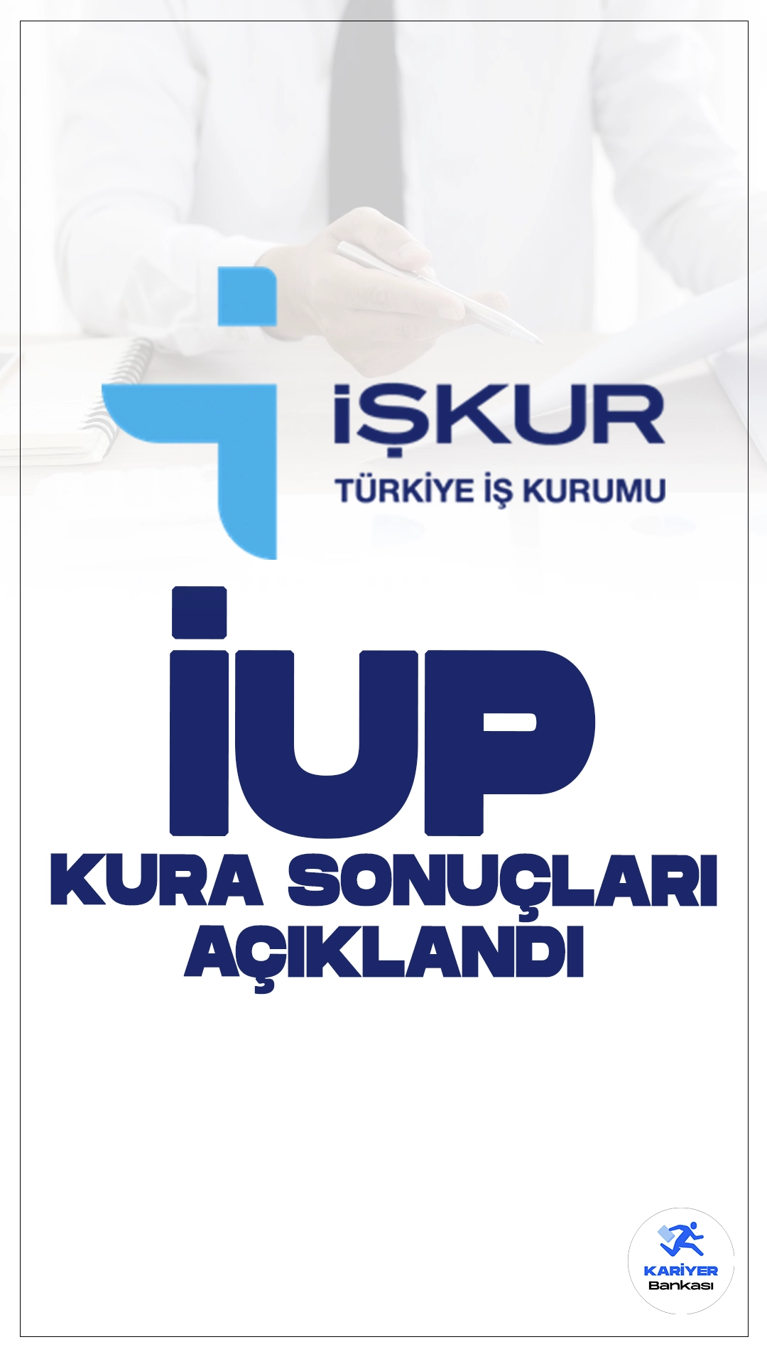 İŞKUR IUP Kapsamında 120 Bin İşçi Alımı Kura Çekimi Sonuçları Açıklandı.İŞKUR tarafından gerçekleştirilen İşgücü Uyum Programı (IUP) kapsamında 120 bin işçi alımı için kura çekimi sonuçları açıklandı. Kura sonucunda kazanan adaylar, belirtilen evrakları teslim ederek işbaşı yapabilecekler.
