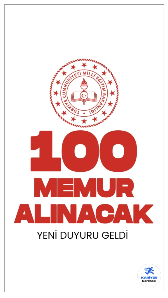 MEB 100 Memur Alımı(Müfettiş Yardımcısı) Yapacak. 23 Eylül 2024 tarihli Resmi Gazete'de yayımlanan duyuruya göre, Milli Eğitim Bakanlığı (MEB) sınavla müfettiş yardımcısı alımı yapacak. Başvuru yapacak adayların genel şartların yanı sıra, özel şartları da dikkatle incelemesi gerekmektedir.