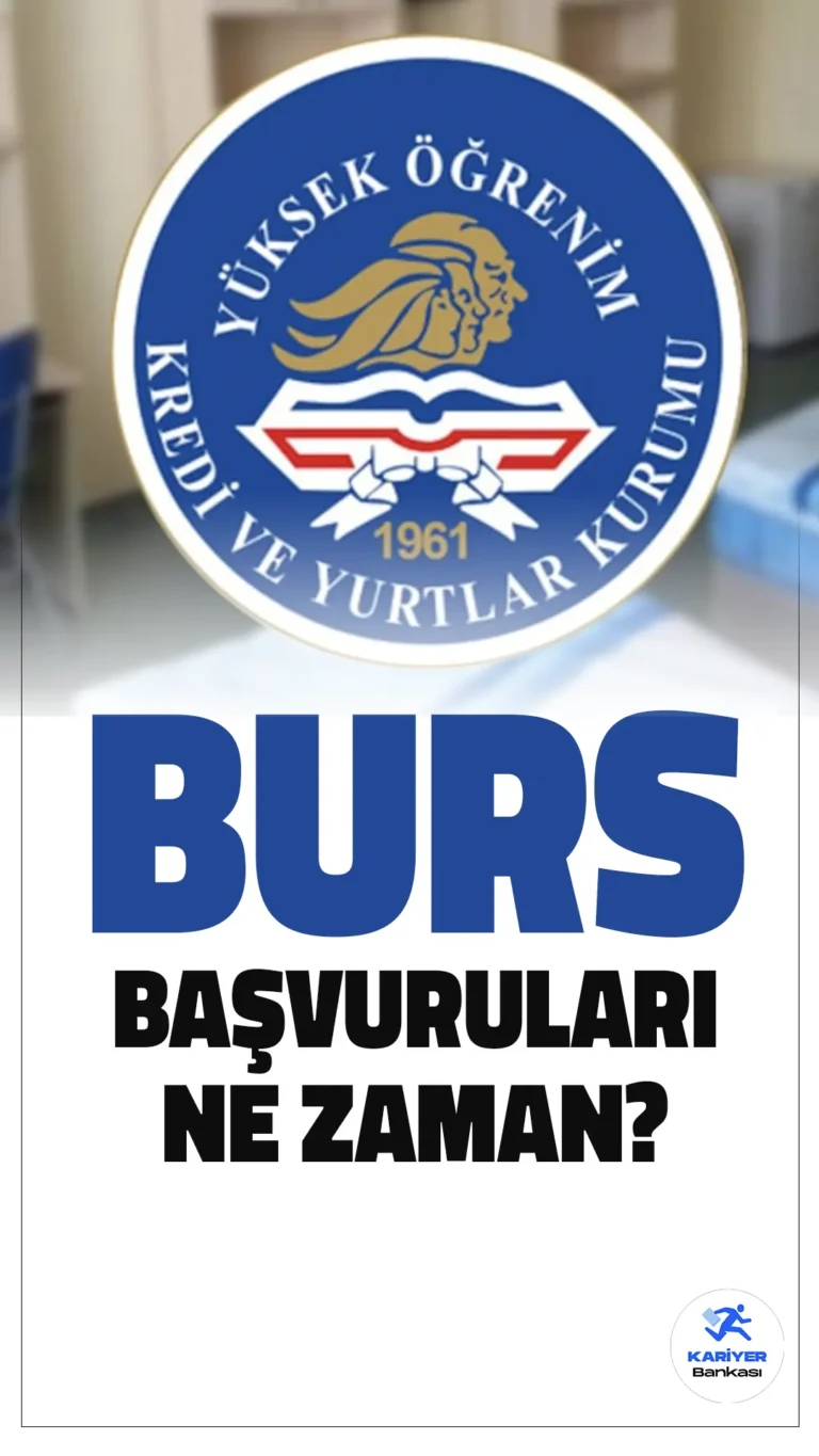 KYK Burs Başvuru Tarihleri Bekleniyor