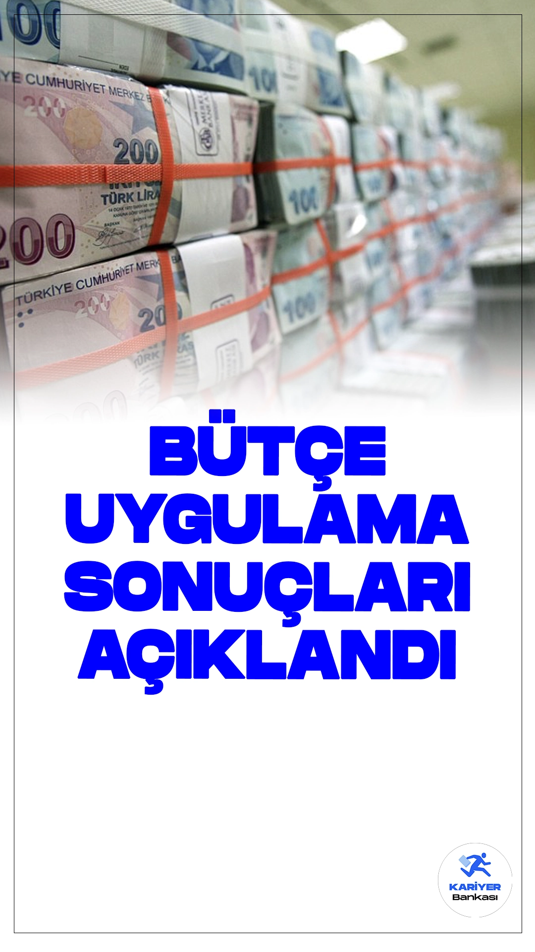 Bütçe Uygulama Sonuçları Açıklandı.Türkiye'nin merkezi yönetim bütçe gelirleri, Ağustos ayında geçen yıla göre %12,5 artışla 690 milyar 720 milyon liraya, giderleri ise %45,8 artışla 820 milyar 314 milyon liraya ulaştı. Ocak-ağustos döneminde ise bütçe açığı 973 milyar 554 milyon lira oldu.