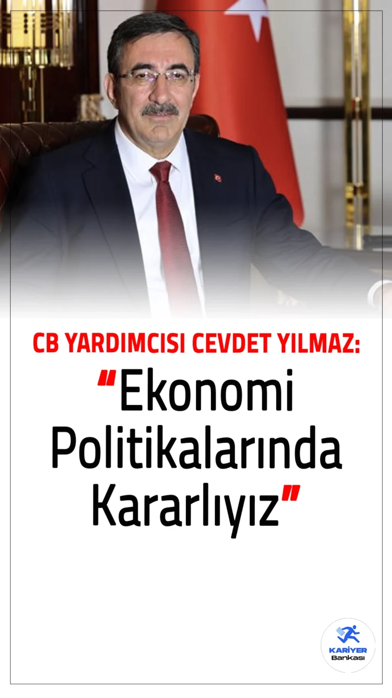 Cumhurbaşkanı Yardımcısı Cevdet Yılmaz, son dönemde artan jeopolitik gerilimlere ve Türkiye’nin ekonomi politikalarına ilişkin önemli açıklamalarda bulundu. Ekonomi politikalarında kararlılıkla hareket ettiklerini belirten Yılmaz, enflasyon, mali disiplin ve yatırım konularında atılan adımların sürdürüldüğünü vurguladı.