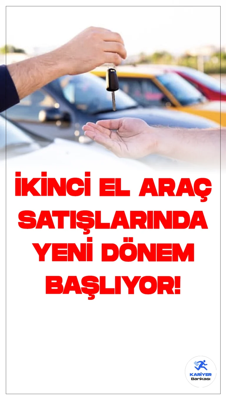 İkinci El Araç Alışverişinde 'Güvenli Ödeme Sistemi' Zorunlu Hale Geliyor.27 Eylül'den itibaren ikinci el araç alışverişlerinde Güvenli Ödeme Sistemi zorunlu olacak. Bu sistem, Ticaret Bakanlığı ve Türkiye Noterler Birliği işbirliğiyle dolandırıcılık riskini ortadan kaldırmayı hedefliyor.
