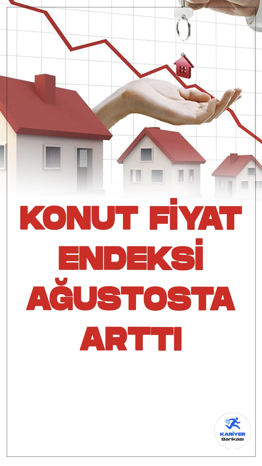 Konut Fiyat Endeksi Ağustosta Arttı.Konut Fiyat Endeksi Ağustos ayında aylık yüzde 3,6, yıllık ise yüzde 34,3 oranında artış gösterdi.
