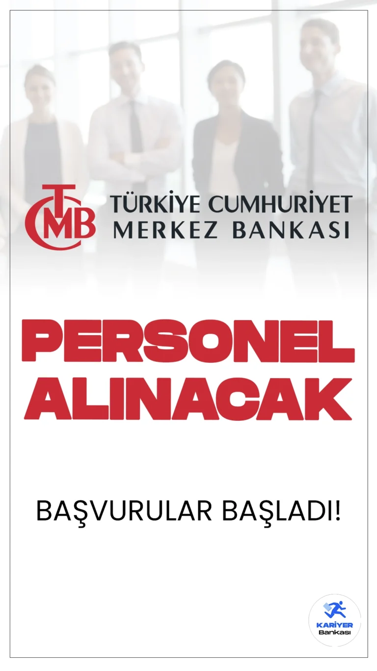 Merkez Bankası Mimar ve Mühendis Alımı Yapacak.Türkiye Cumhuriyet Merkez Bankası (TCMB), 2024 yılı için mimar ve mühendis alımı gerçekleştirecek. Başvurular 2-16 Eylül 2024 tarihleri arasında yapılacak.