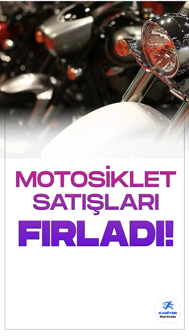 Motosiklet Satışları Yaz Aylarında Rekor Kırdı: 10 Yılda 6 Kat Artış