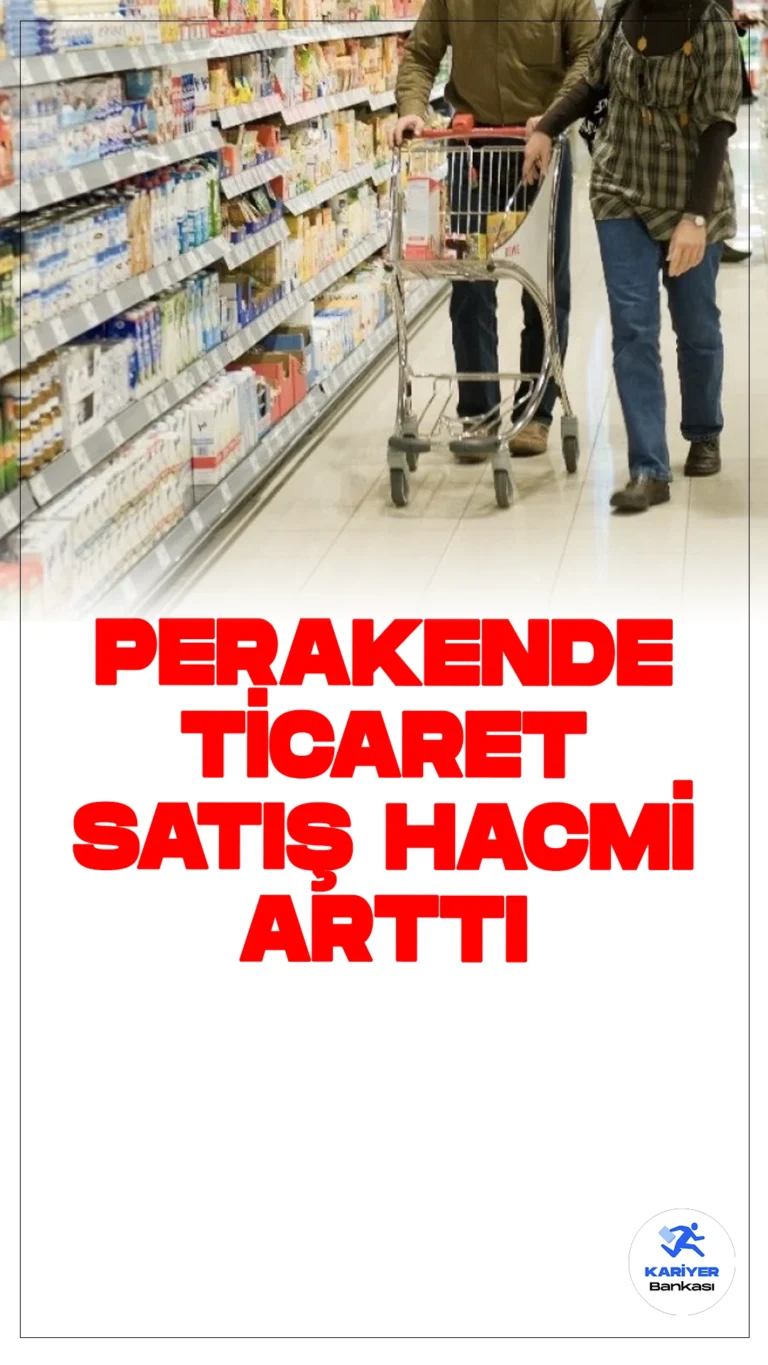 Perakende Ticaret Satış Hacmi Yıllık Yüzde 5,4 Arttı.Türkiye İstatistik Kurumu'nun temmuz ayı verilerine göre, ticaret satış hacmi yıllık bazda yüzde 3,4 azaldı, ancak perakende satış hacmi yüzde 5,4 oranında artış gösterdi.
