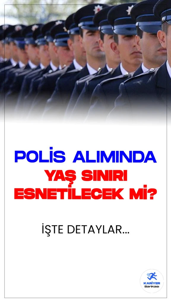 Polis alımlarında yaş sınırının esnetilmesi, birçok adayın gündeminde yer alıyor. Özellikle 30 yaş sınırına takılan adaylar, yaş sınırının yükseltilmesi talebiyle seslerini duyurmaya çalışıyor. Sosyal medya platformlarında ve çeşitli forumlarda örgütlenen adaylar, yaş sınırının esnetilerek daha fazla kişinin polislik hayalini gerçekleştirebilmesi için yetkililere çağrıda bulunuyor.