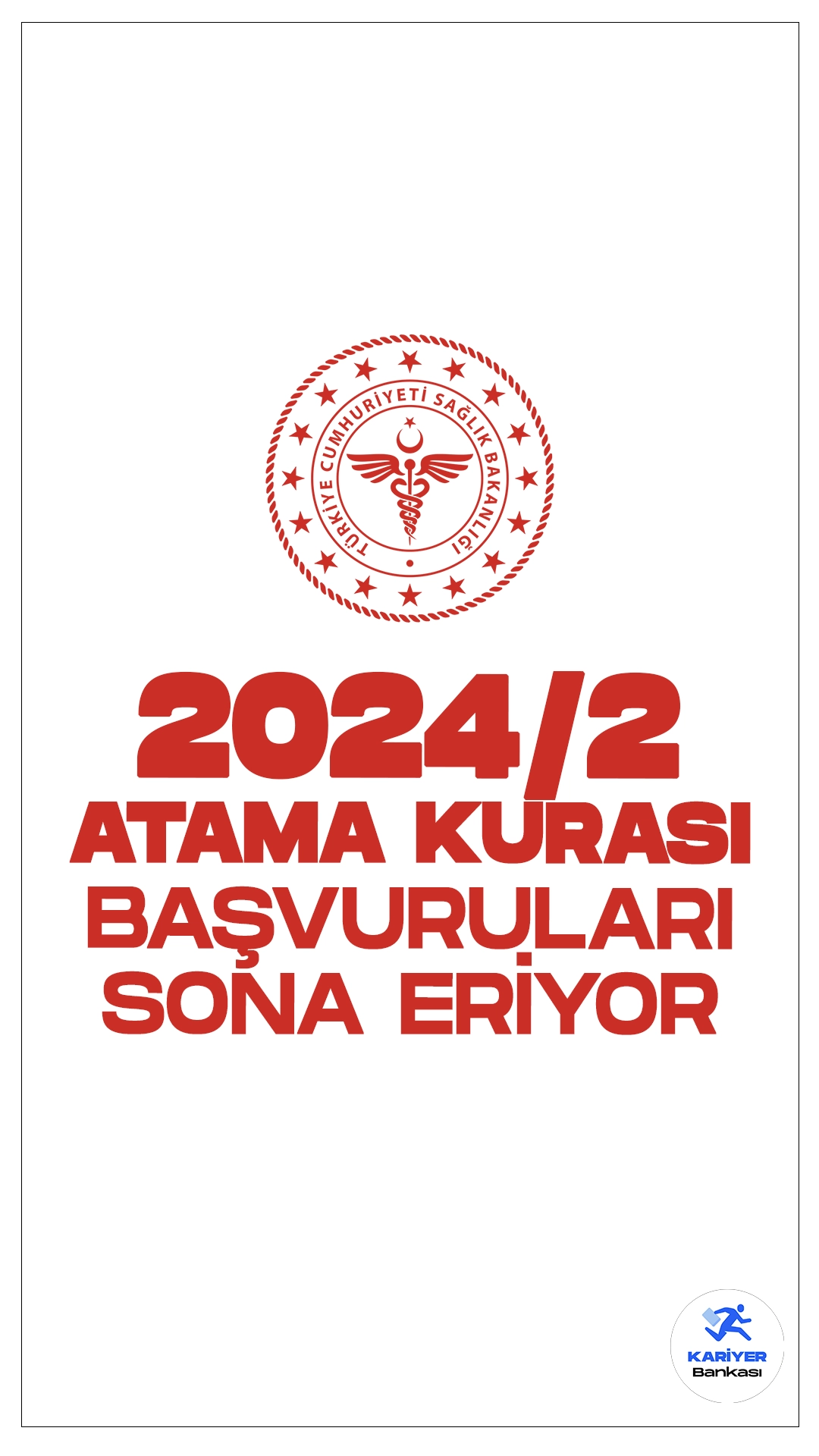 Sağlık Bakanlığı 2024/2 İlk Defa ve Yeniden Atama Kurası Sona Eriyor.Sağlık Bakanlığı, 2024 yılı için 2. Dönem İlk Defa ve Yeniden Atama Kurası başvurularında sona gelindi. Başvuru işlemleri bugün( 16 Eylül) saat 18.00'da sona erecek.Atama işlemleri, noter huzurunda bilgisayar ortamında yapılacak kura çekimi ile gerçekleştirilecektir.