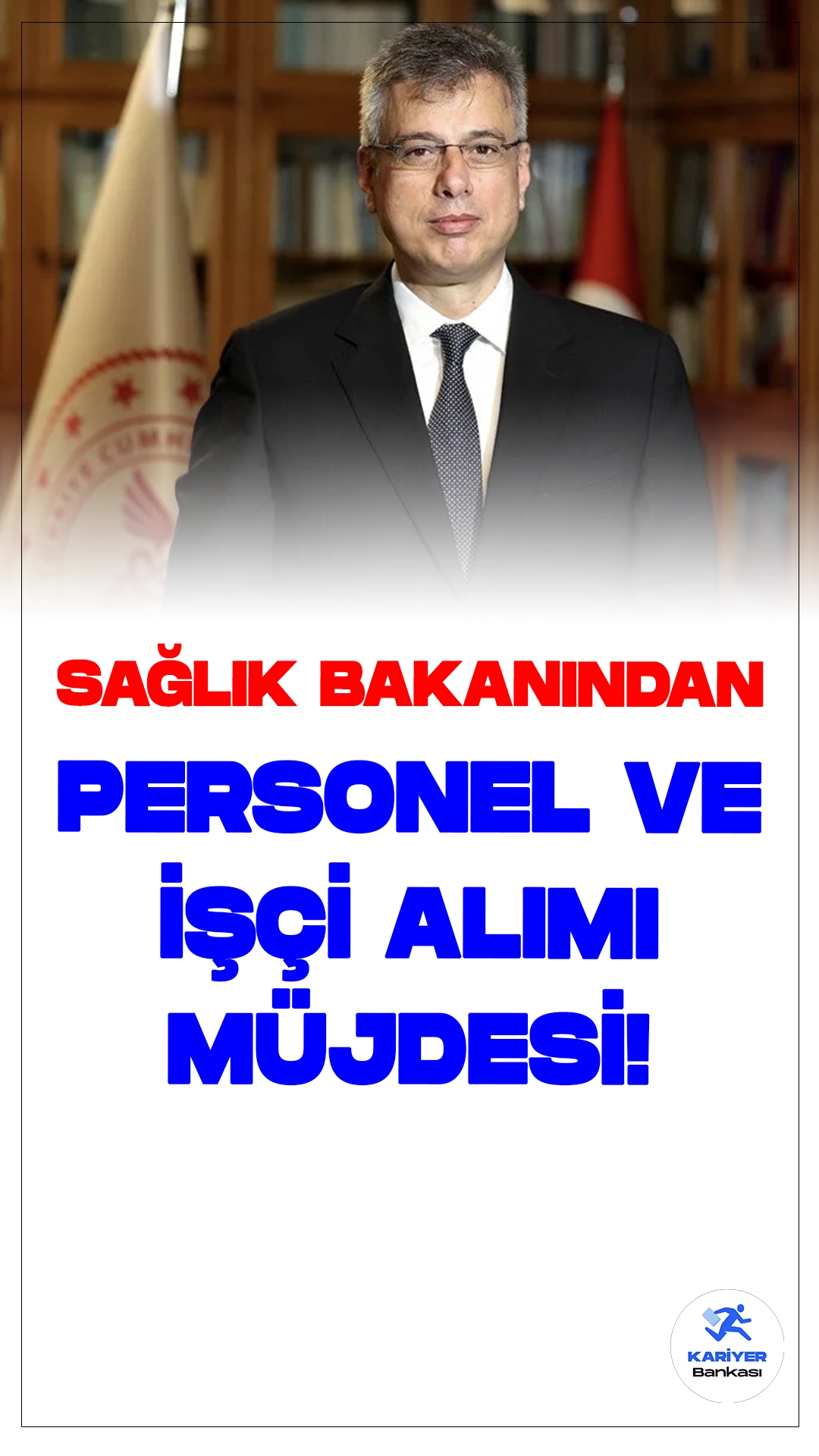 Sağlık Bakanından Hastanelere Personel ve İşçi Alımı Müjdesi Geldi!Sağlık Bakanlığı, hastanelerdeki personel ihtiyacını karşılamak için yeni alımlar yapacak. Sağlık Bakanı Kemal Memişoğlu’nun açıklamasına göre, personel ve işçi alımları çok yakında başlayacak.
