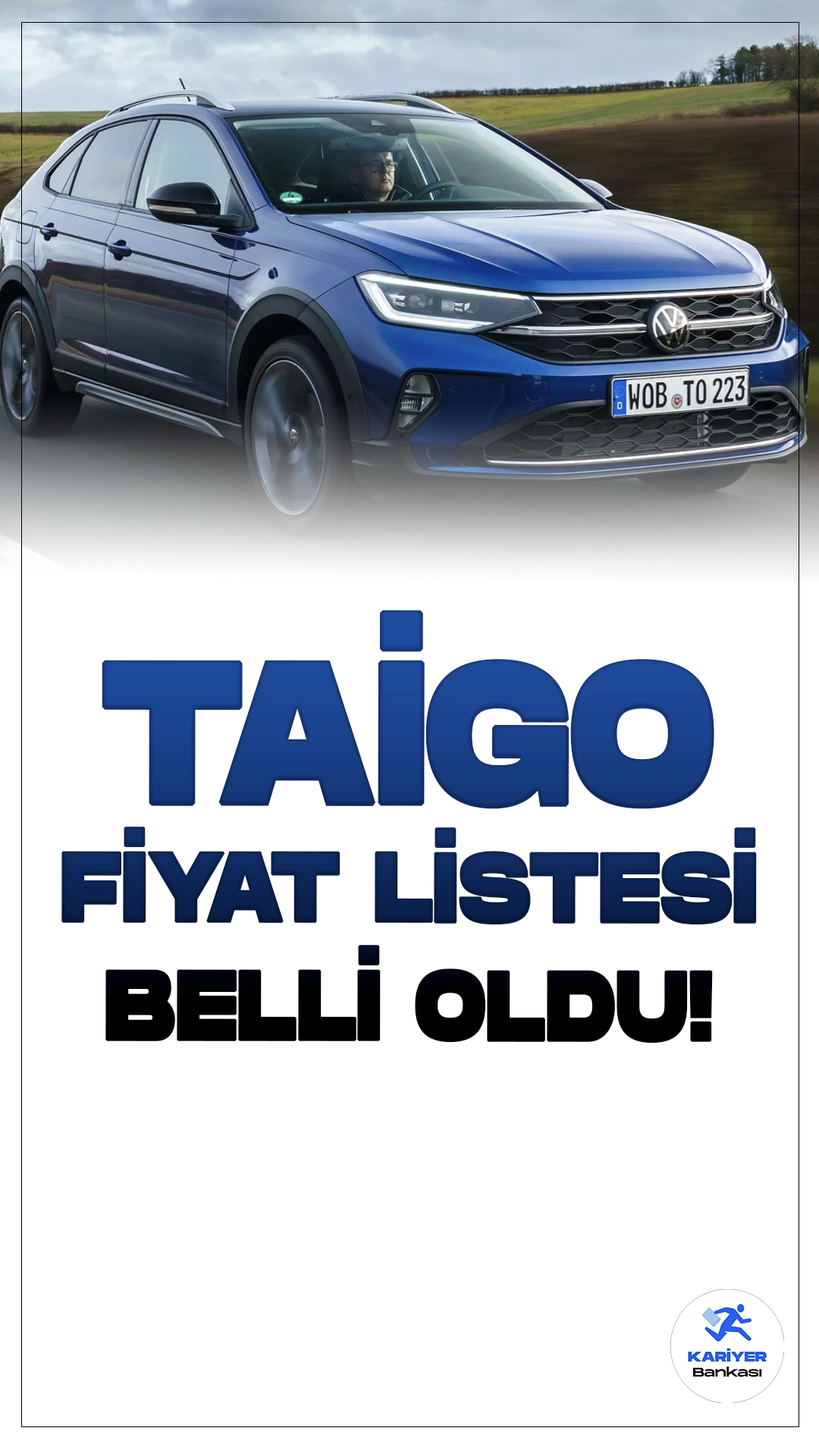 Volkswagen Taigo Eylül 2024 Fiyat Listesi Yayımlandı.Volkswagen, SUV segmentindeki başarısını Taigo modeliyle taçlandırıyor. Kompakt SUV kategorisinde yer alan Taigo, şık tasarımı ve geniş donanım seçenekleriyle dikkat çekiyor. Dinamik hatları ve coupe formundaki yapısıyla modern şehir yaşamına mükemmel uyum sağlayan Taigo, özellikle genç kullanıcılar arasında popüler bir seçenek haline geliyor.