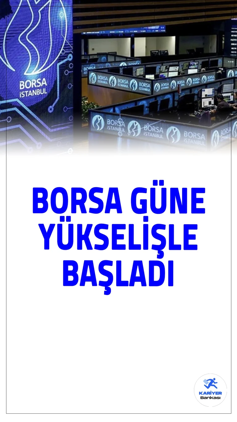 Borsa İstanbul Yükselişle Güne Başladı.Borsa İstanbul'da BIST 100 endeksi, güne yüzde 0,26 artışla 8.987,04 puandan başladı. Bankacılık ve holding endeksleri de açılışta değer kazanırken, metal ana sanayi en çok kazandıran sektör oldu.