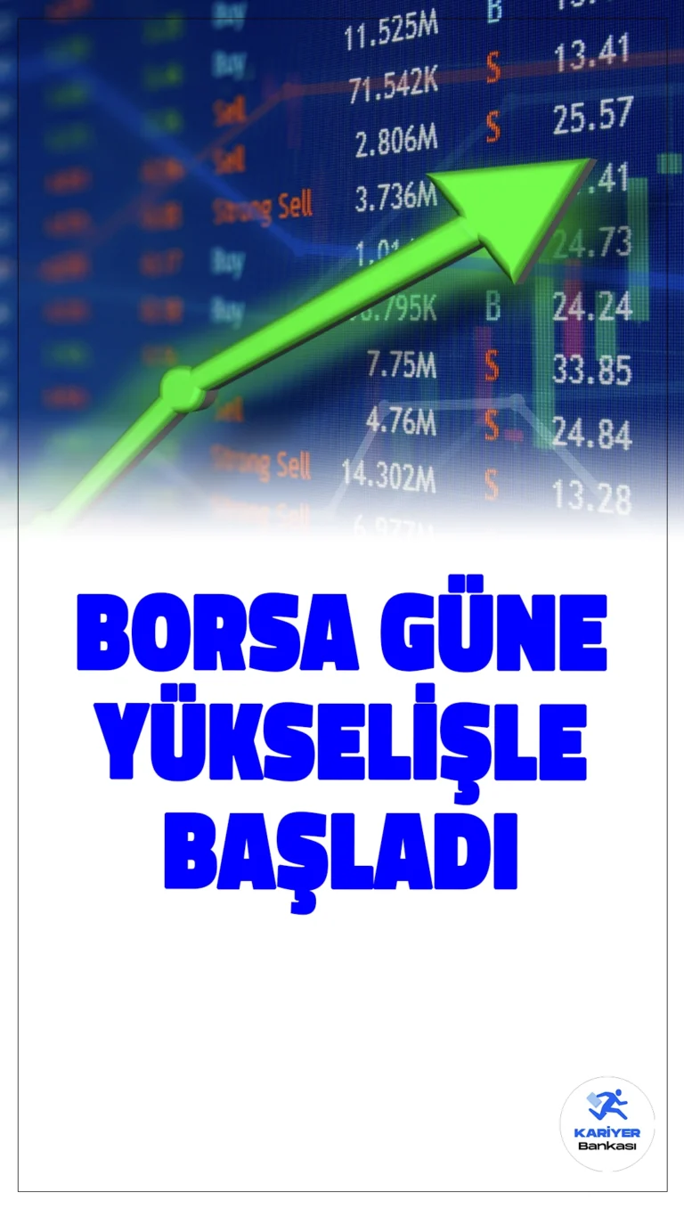 Borsa İstanbul Yükselişle Başladı.Borsa İstanbul'da BIST 100 endeksi, güne yüzde 0,18 artışla 9.018,59 puandan başladı. Bankacılık ve holding endekslerinde de yükseliş görüldü.