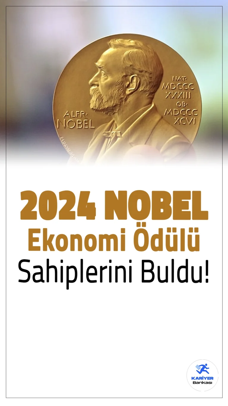 2024 Nobel Ekonomi Ödülü Sahiplerini Buldu.2024 Nobel Ekonomi Ödülü, "kurumların oluşumu ve refaha etkileri" konusundaki çalışmalarıyla Daron Acemoglu, Simon Johnson ve James A. Robinson'a verildi.