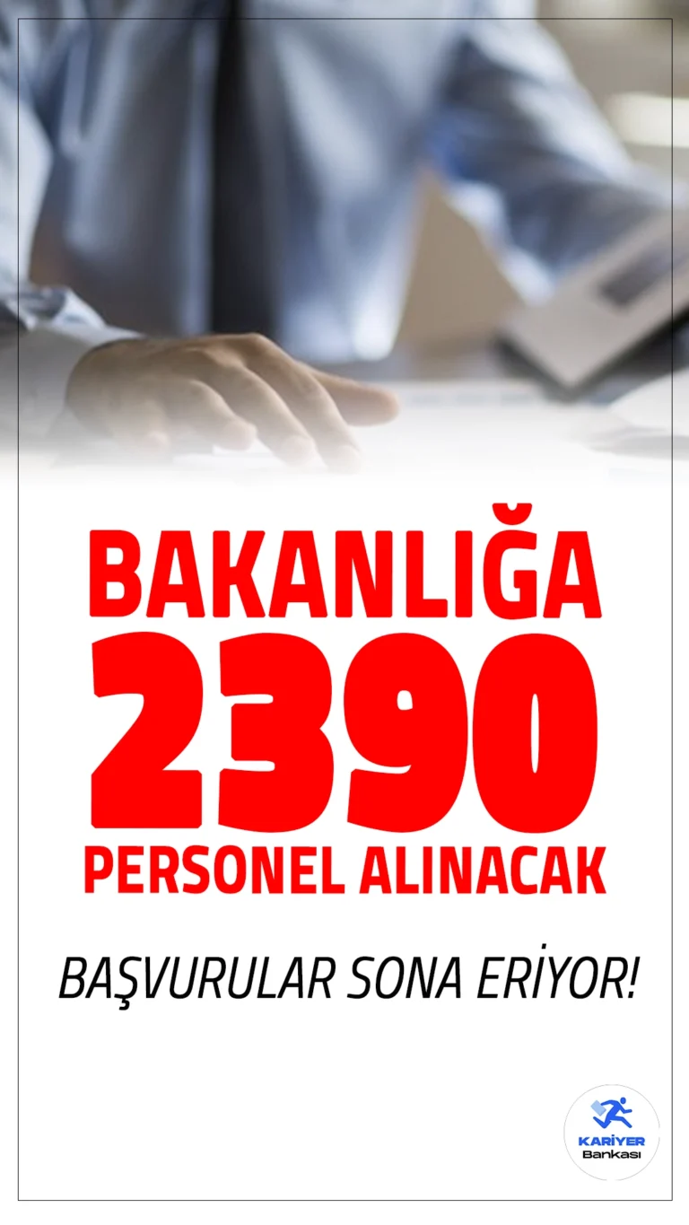 Aile ve Sosyal Hizmetler Bakanlığı (ASHB) 2390 Personel Alımı Başvurusu Sona Eriyor.İlgili alım duyurusuna göre, Aile ve Sosyal Hizmetler Bakanlığı taşra teşkilatında görevlendirilmek üzere 2390 sözleşmeli personel alımı yapılacak. Başvurular 30 Ekim'de sona eriyor.Başvuru yapacak adayların genel ve özel şartları taşıması gerekmektedir. İşte şartlar ve başvuru sayfası...