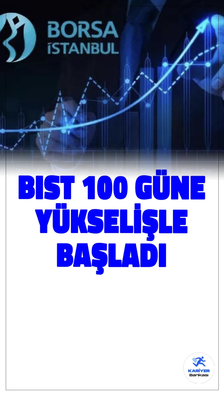 BIST 100 Endeksi Güne Yükselişle Başladı.Borsa İstanbul'da BIST 100 endeksi, güne yüzde 0,74 artışla 8.779,05 puandan başladı. Bankacılık ve holding sektörlerinde de yükseliş gözlenirken, en fazla kazandıran sektör yüzde 1,24 ile sigorta oldu.