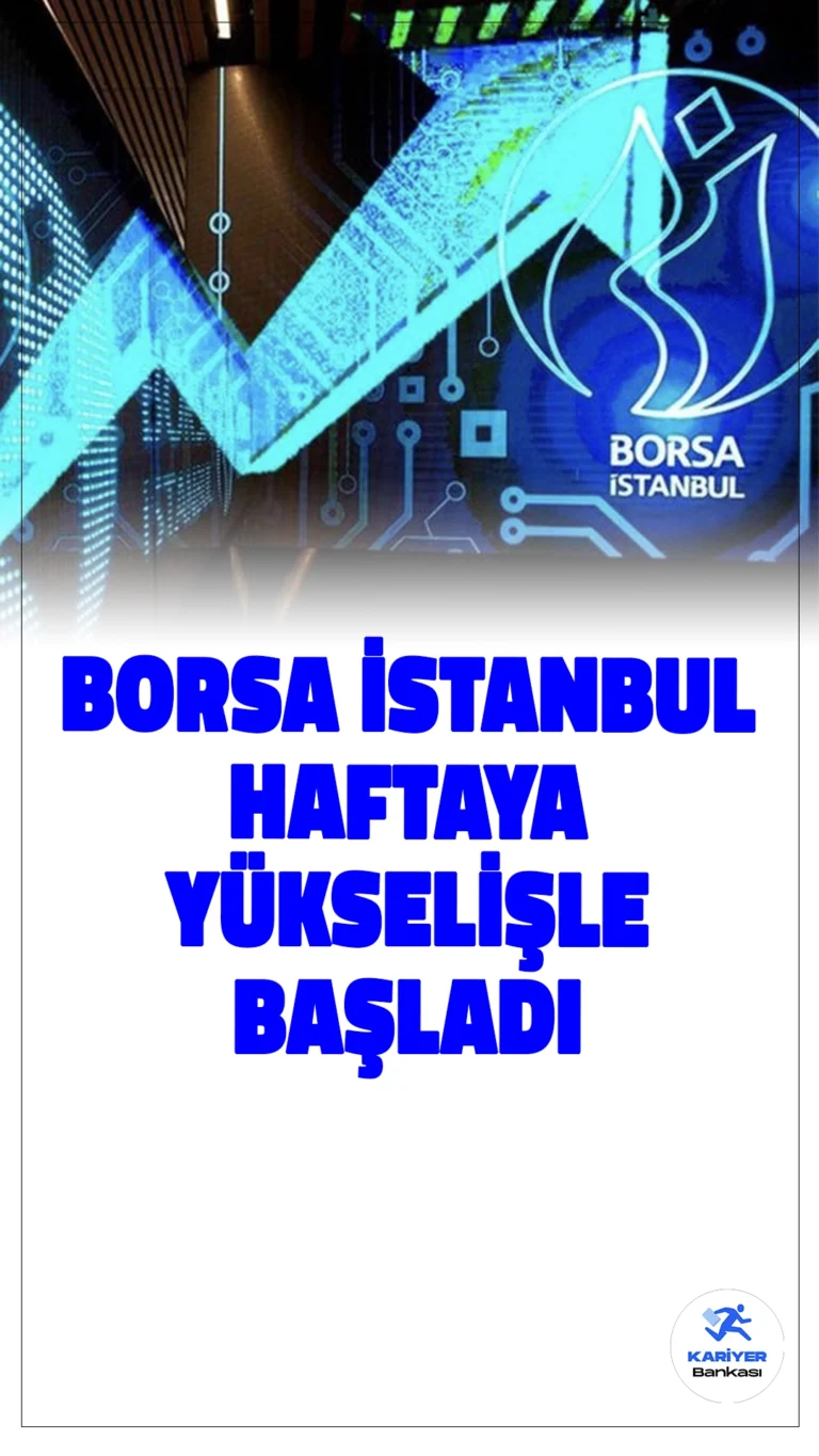 Borsa İstanbul Yeni Haftaya Pozitif Seyirle Başladı.Borsa İstanbul, haftaya BIST 100 endeksindeki %0,31'lik yükselişle 8.936,03 puandan başladı.