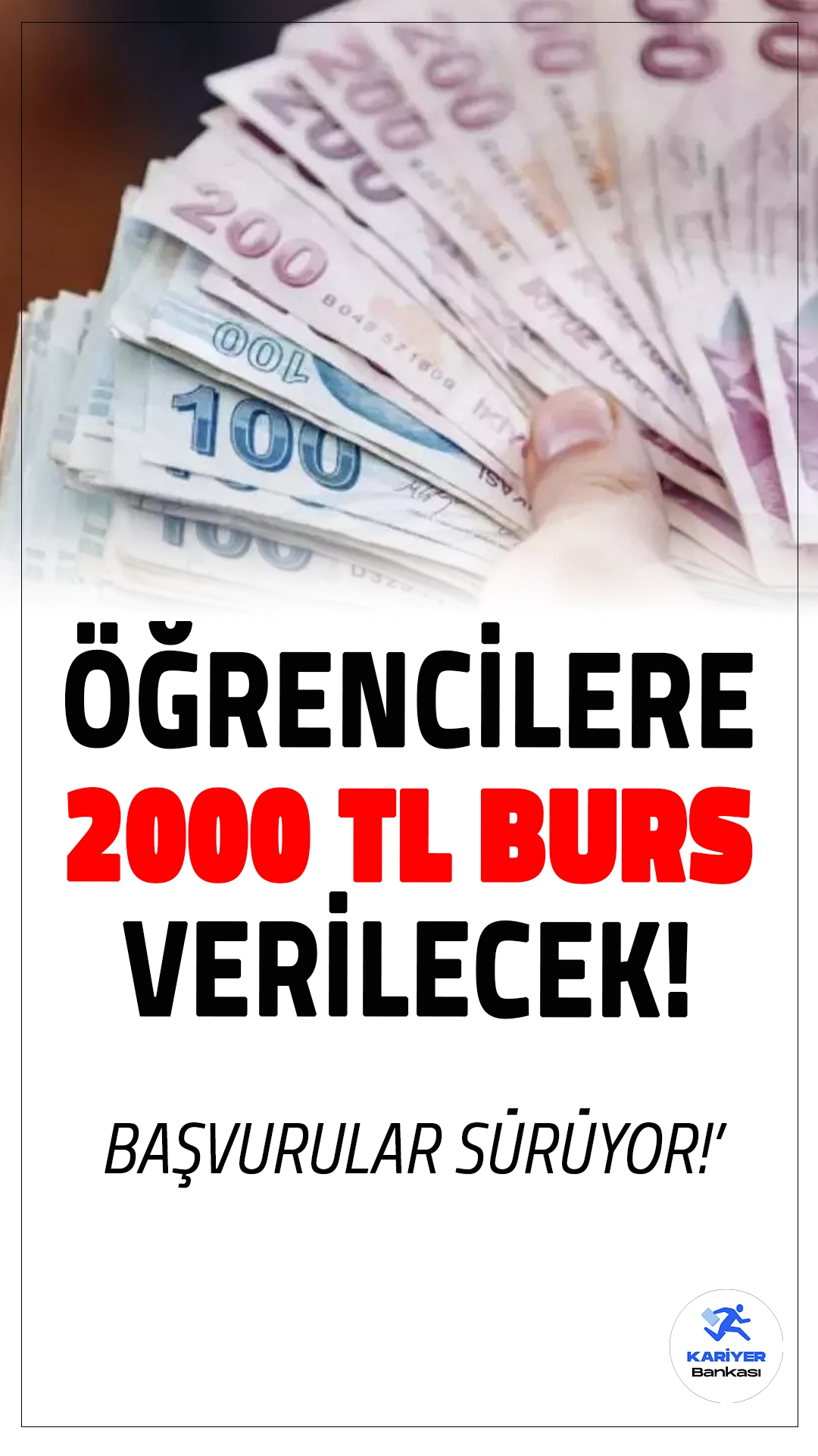 VGM 2000 TL Burs Başvuruları Sürüyor.Yükseköğrenim burs başvuruları, 21 Ekim 2024 itibarıyla başladı ve 31 Ekim 2024 tarihine kadar devam edecek. Başvurular burs.vgm.gov.tr adresinden online olarak gerçekleştiriliyor. Öğrenciler, başvuru süresi dolmadan işlemlerini tamamlamalı.