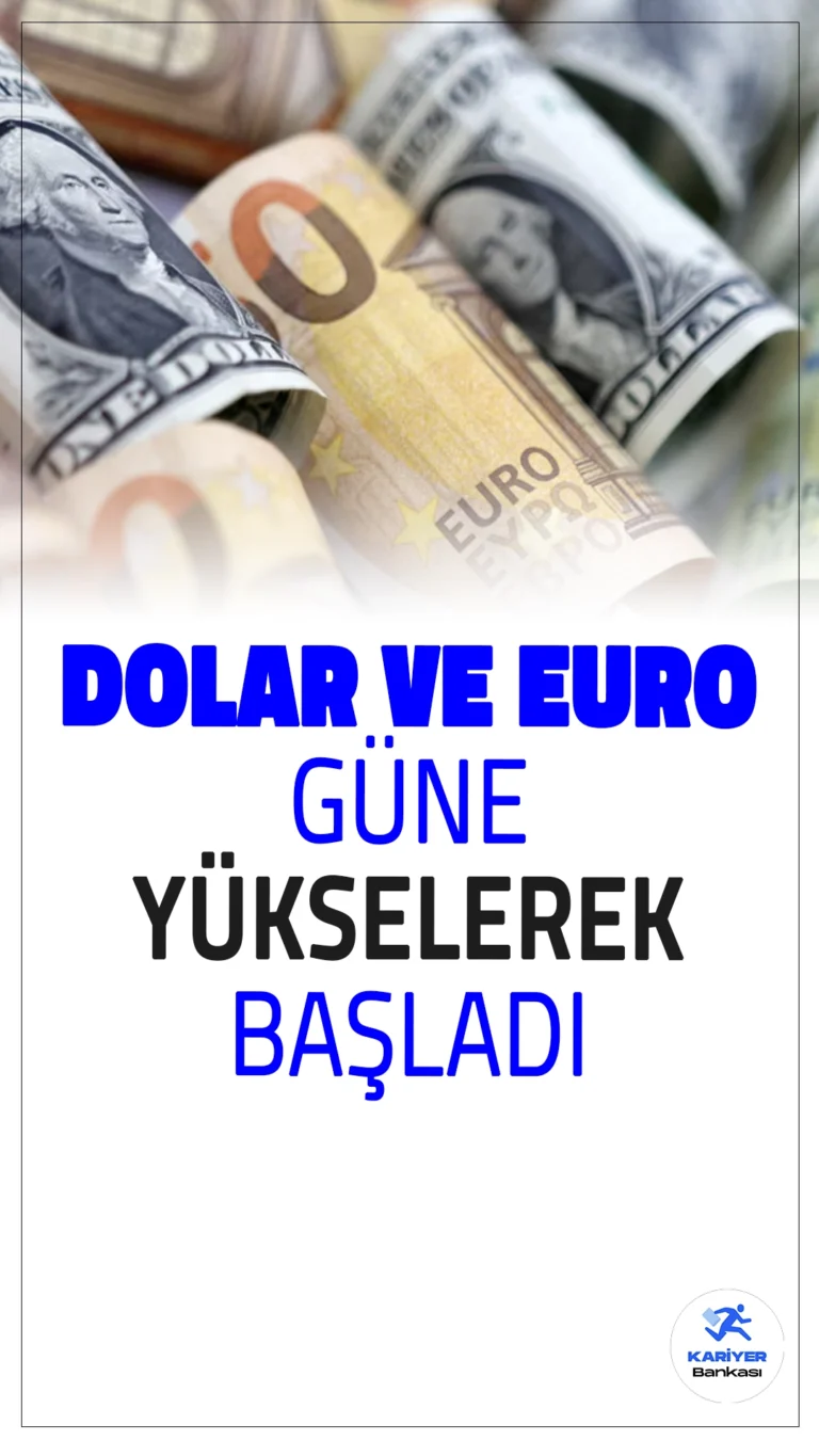 Dolar ve Euro Güne Yükselişle Başladı.İstanbul serbest piyasada dolar 34,2240 TL'den, euro ise 37,8970 TL'den işlem görüyor. Döviz kurlarında küçük artışlar dikkat çekiyor.