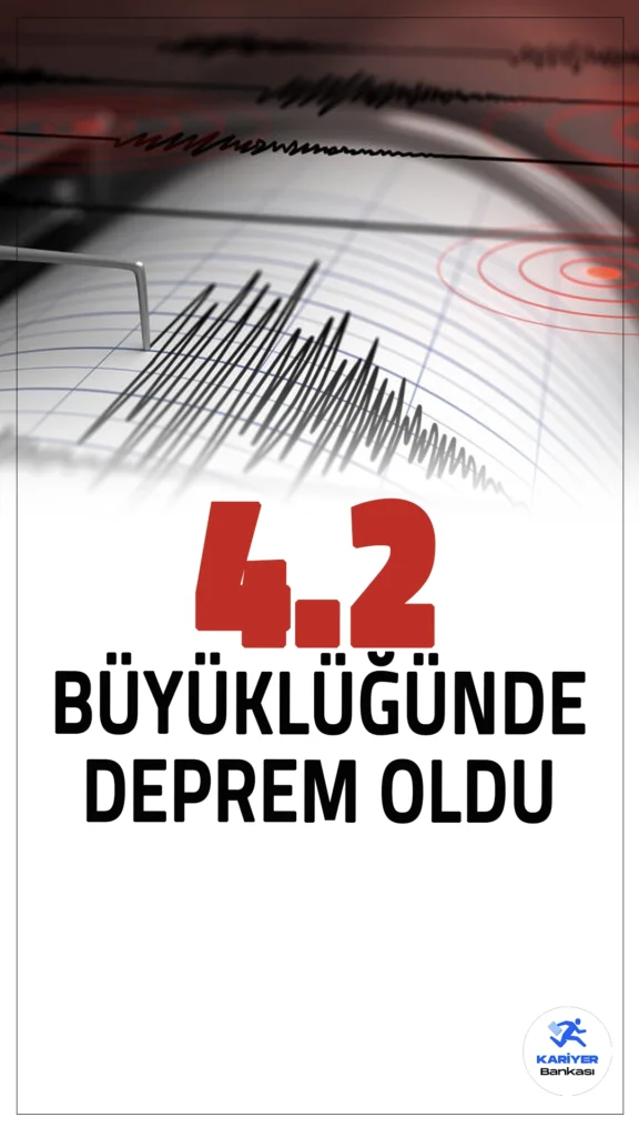 Ege Denizi’nde Ayvacık (Çanakkale) açıklarında 4.2 büyüklüğünde bir deprem meydana geldi. AFAD’ın verilerine göre deprem 24.16 km derinlikte gerçekleşti.