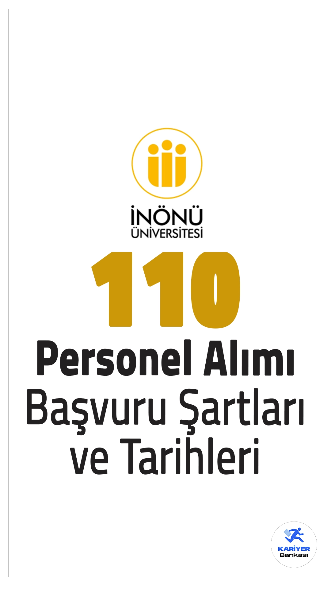 İnönü Üniversitesi personel alımı başvuru işlemleri devam ediyor. Başvuru şartlar ve başvuru tarihlerine dair tüm detaylar Kariyerbankasi.net'te.İnönü Üniversitesi, hemşire, sağlık teknikeri, fizyoterapist, diyetisyen, psikolog, mühendis, büro personeli, teknisyen, güvenlik, destek personeli, odyolog, kütüphaneci, çözümleyici/sistem programcısı ünvanlarında sözleşmeli personel alımı yapacak. Başvurular 18 Ekim 2024 tarihine kadar sürecek. İşte ilan detayları: